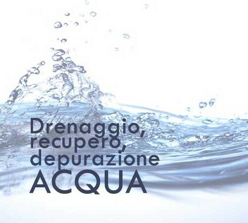 Drenaggio, recupero e depurazione
